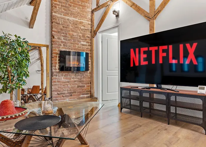 Fireplace Loft 1br Parliament * Бухарест