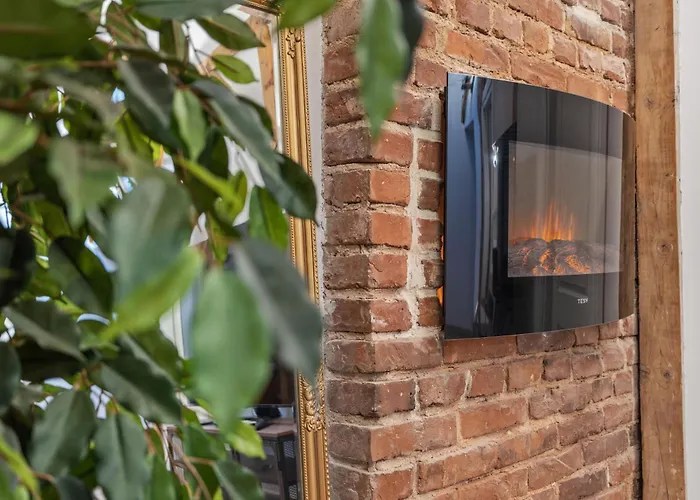 Fireplace Loft 1br Parliament Бухарест